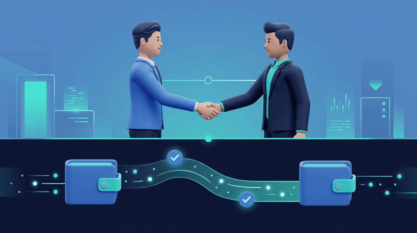 Direct connection between consumer AI agent and business agent bypassing traditional intermediaries